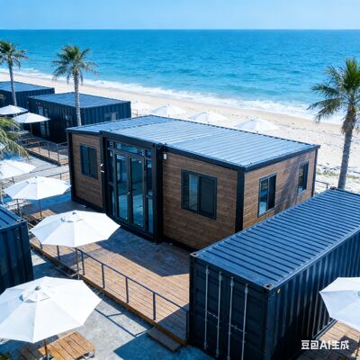 Contenant pliable de 20 pieds entièrement galvanisé avec un toit isolé EPS de 50 mm et une couleur personnalisable pour des solutions de stockage modulaires