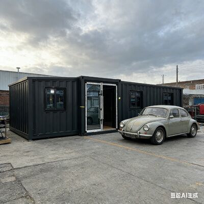 Container pliable de 20 pieds avec disposition personnalisable pour appartement hôtel Home Office