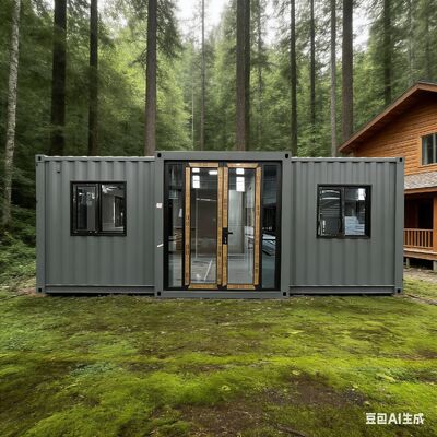 Conteneur pliable entièrement galvanisé de 20 pieds avec isolation thermique et phonique et performance sismique de niveau 8 pour espaces de vie flexibles